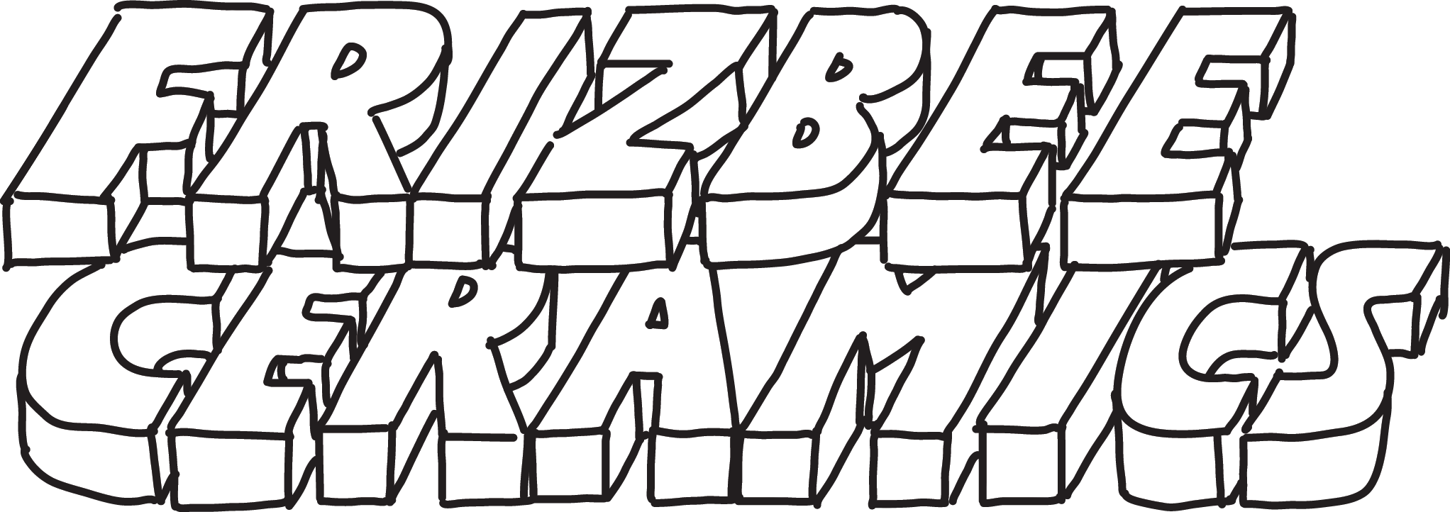 Frizbee Ceramics Logo